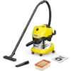 Bidone aspiratutto Karcher 1 628 260 0 WD 4 S V 20 5 22 Giallo e Silve