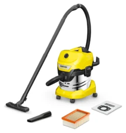 Bidone aspiratutto Karcher 1 628 260 0 WD 4 S V 20 5 22 Giallo e Silve