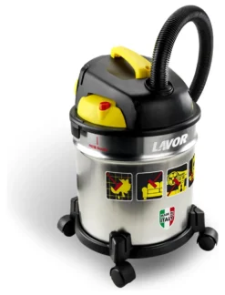 Bidone aspiratutto Lavor 40023 00002 VAC 20 S Inox e Black