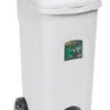 Bidone carellato Stefanplast 25604 URBAN ECO SYSTEM con pedale Bianco