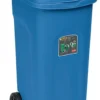 Bidone carellato Stefanplast 25602 URBAN ECO SYSTEM con pedale Blu