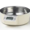 Bilancia da cucina digitale in ABS con ciotola in acciaio rimovibile, pesa fino a 5 kg, Ø cm - Evviva