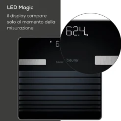 Bilancia diagnostica Beurer BF 451 Bluetooth con analisi 17 valori
