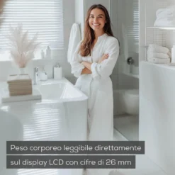 Bilancia pesapersone Beurer GS 10 Glitter in vetro fino a 180 kg