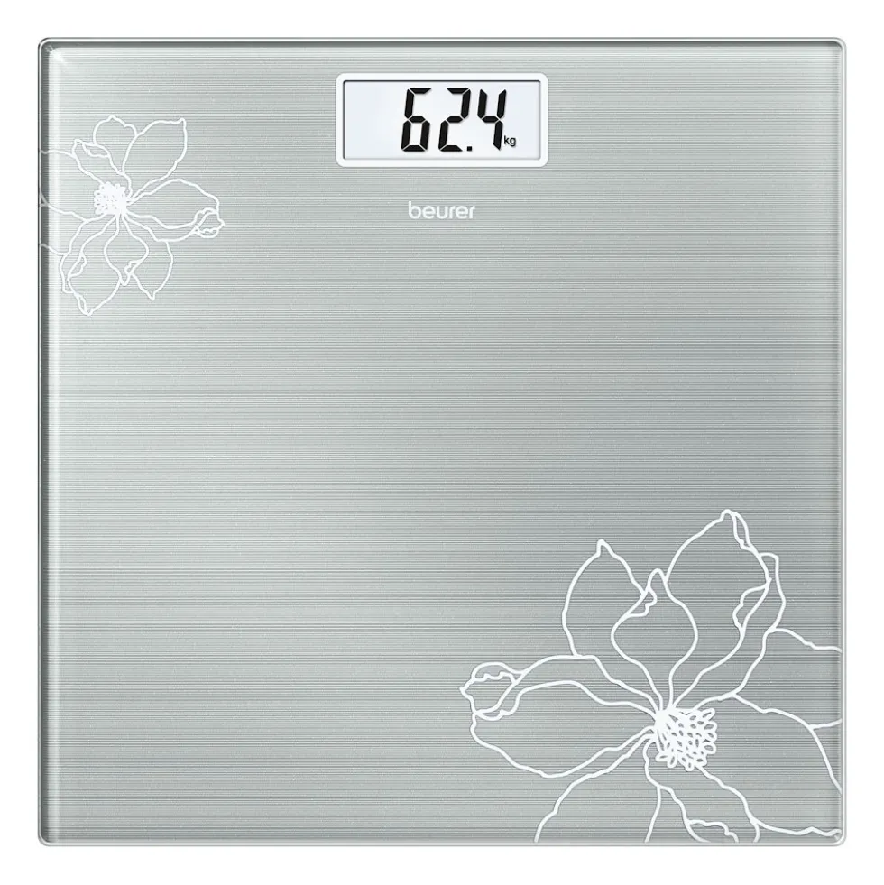 Bilancia pesapersone Beurer GS 10 Glitter in vetro fino a 180 kg