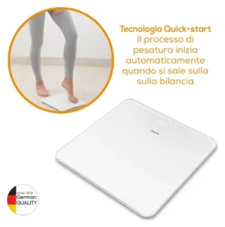 Bilancia pesapersone Beurer 75733 BENESSERE Gs 225 Bianco