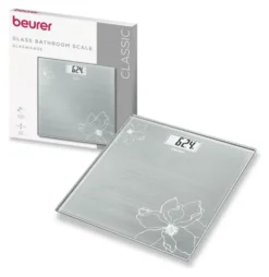 Bilancia pesapersone Beurer 75630 CLASSIC GS 10 Glitter silver