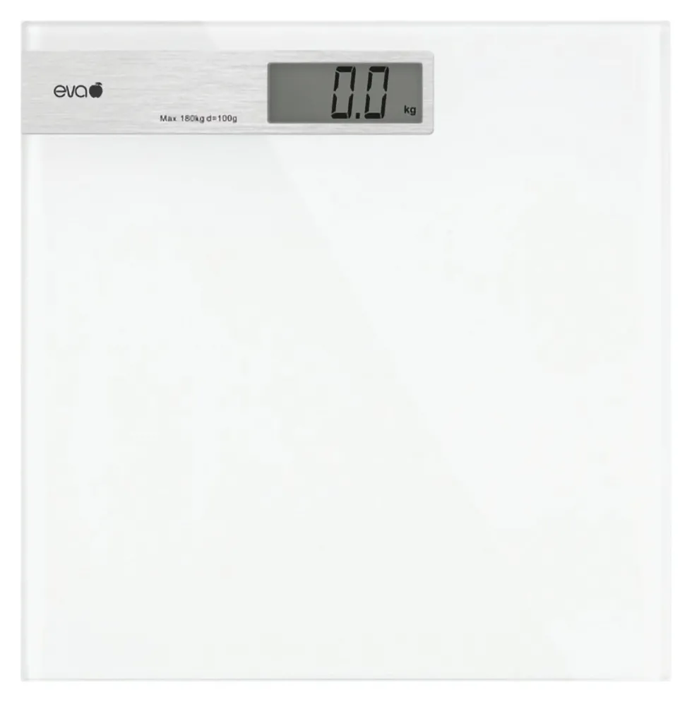 Bilancia pesapersone Kaufgut 033690 EVA White