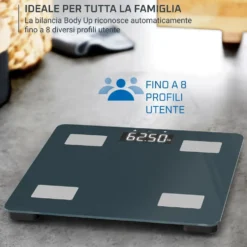 Bilancia pesapersone Rowenta Body Up 2.0 BR2600 con 7 indicatori corporei