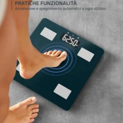 Bilancia pesapersone Rowenta Body Up 2.0 BR2600 con 7 indicatori corporei