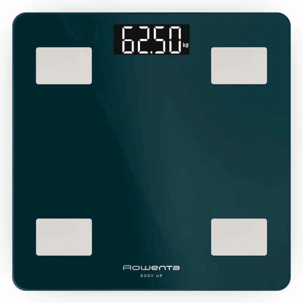 Bilancia pesapersone Rowenta Body Up 2.0 BR2600 con 7 indicatori corporei