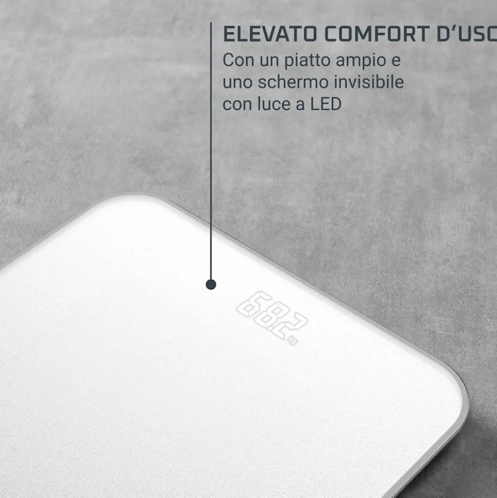 Bilancia pesapersone Rowenta BS1901V0 con display invisibile