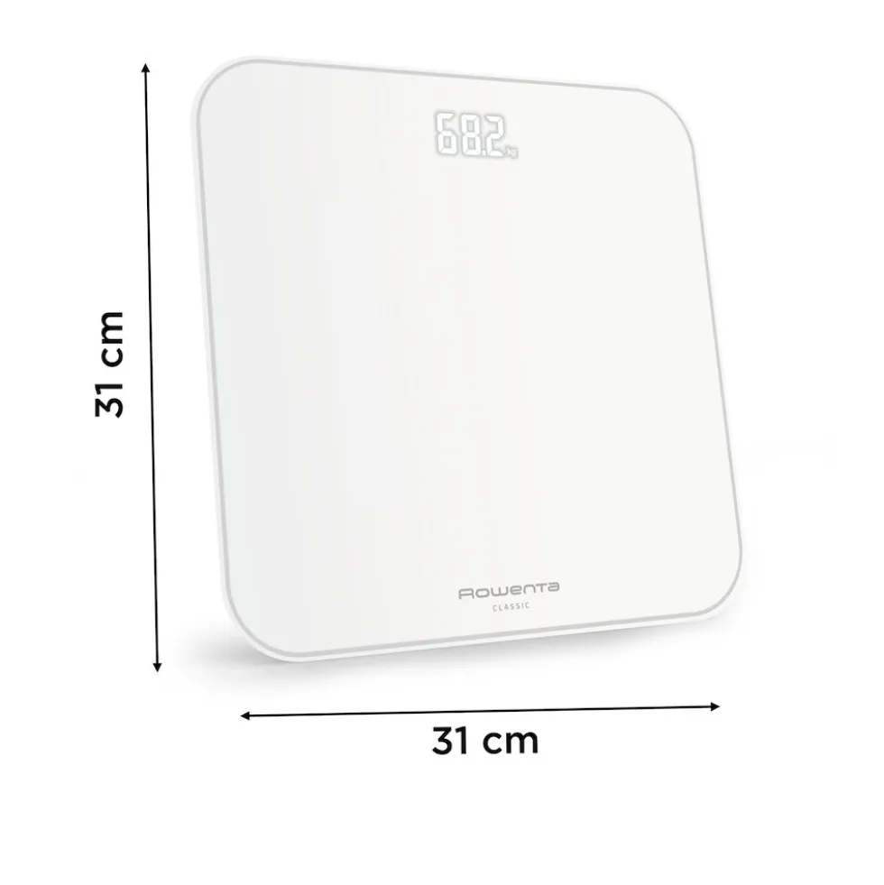 Bilancia pesapersone Rowenta BS1901V0 con display invisibile