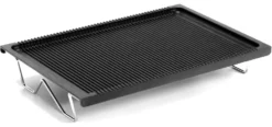 Bistecchiera Cf Parker MARIA R con telaio per fornello smaltato Nero