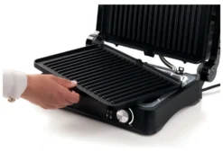 Bistecchiera elettrica Ariete 00C193400AR0 METALGRILL 3in1 Silver e Bl