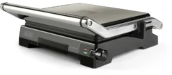Bistecchiera elettrica Black & Decker BXGR2200E Inox e Black