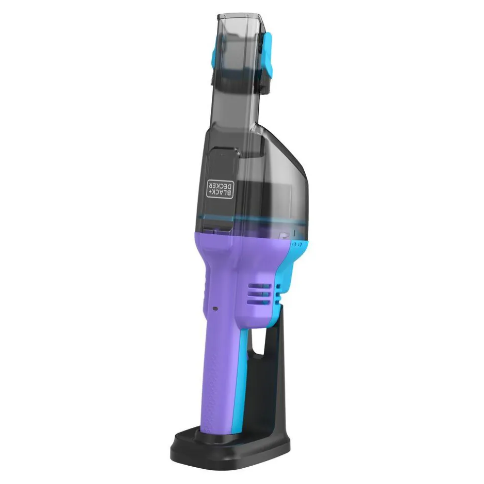 Black & Decker Aspirabriciole 14,4Wh 7,2V Litio Ricarica Veloce