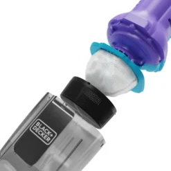 Black & Decker Aspirabriciole 14,4Wh 7,2V Litio Ricarica Veloce
