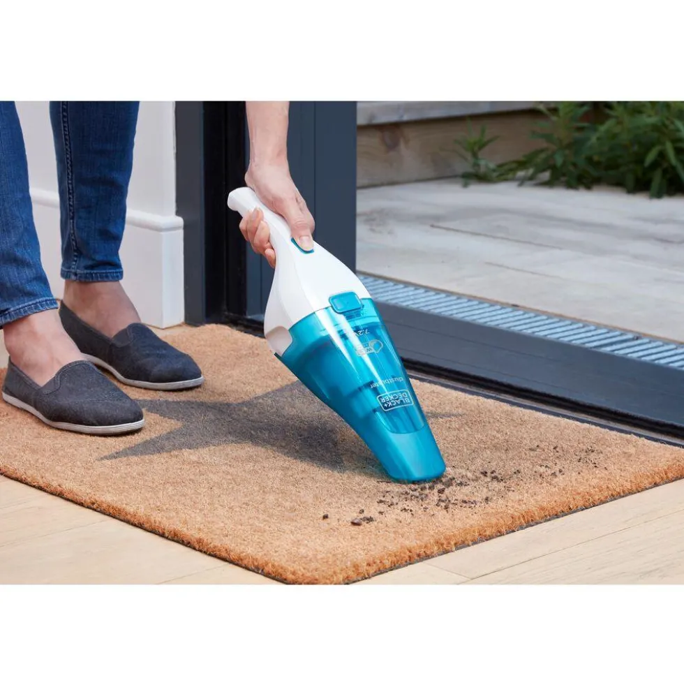 Black & Decker Aspirabriciole 3,6V Solidi-Liquidi