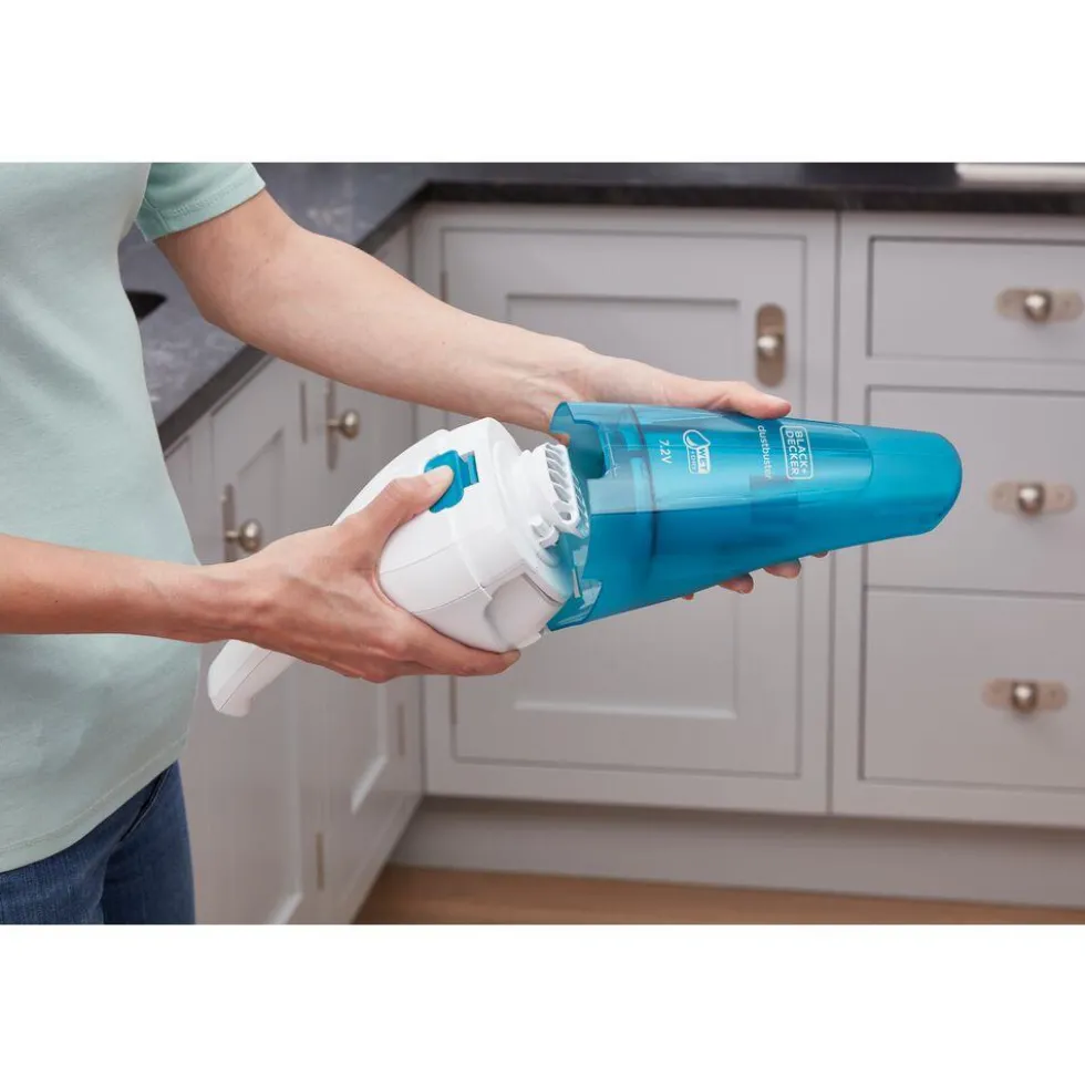 Black & Decker Aspirabriciole 3,6V Solidi-Liquidi