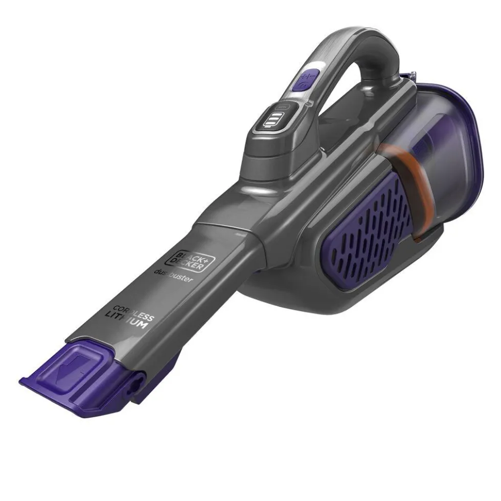 Black & Decker Aspirabriciole 18V C/Turbospazzola Batt.litio 2Mah