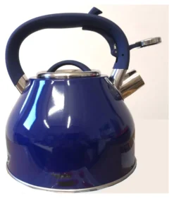 Bollitore Bialetti GNMWHITE006 con fischietto Blu