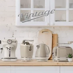 Bollitore elettrico Ariete 2868 Beige Vintage da 1 litro