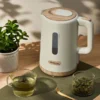Bollitore elettrico Ariete 2846 Crema con finitura effetto legno