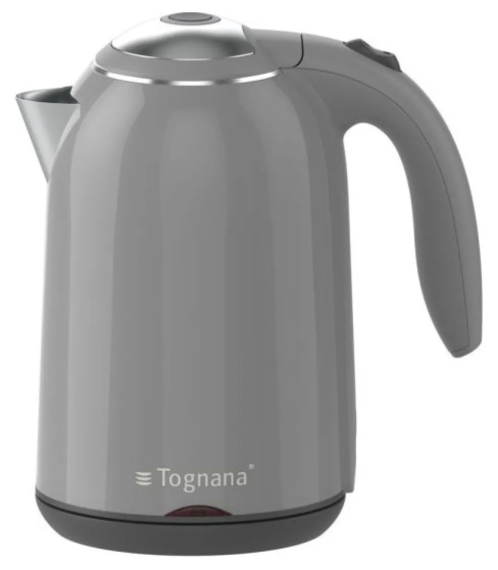 Bollitore elettrico (1,7Lt) Tognana D2DBE18IRPEA IRIDEA Grigio perla