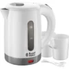 Bollitore elettrico (850ml) Russell Hobbs 23840 70 TRAVEL Kettle White