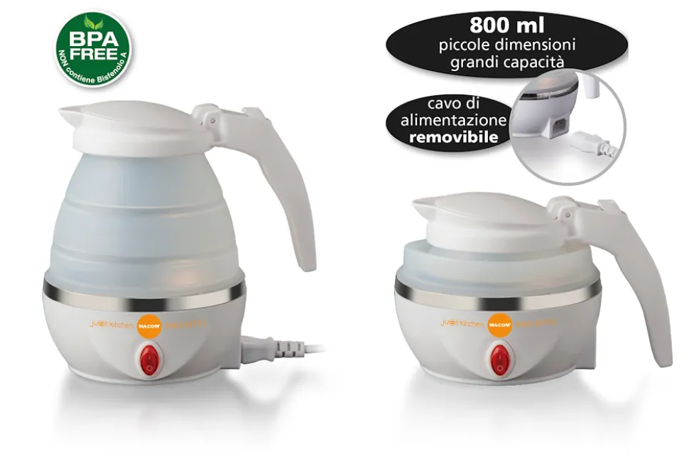 Bollitore Macom 862 SPACE KETTLE pieghevole da viaggio