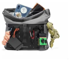 Borsa National Geographic MB UC M 7L UNCOVER Messenger Sling Grey e Bl