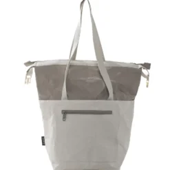 Borsa termica con manici, tasca anteriore e zip, esterno in kraft paper e interno in PEVA/EVA 24 x 15 x h 40 cm - 12 l - Subway