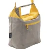 Borsa termica - lunch bag con tasca anteriore e zip, esterno in kraft paper e interno in PEVA/EVA 24 x 12 x h 34 cm - 6 l - Subway