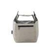 Borsa termica - lunch bag con tasca anteriore e zip, esterno in kraft paper e interno in PEVA/EVA 24 x 12 x h 34 cm - 6 l - Subway