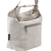 Borsa termica - lunch bag con tasca anteriore e zip, esterno in kraft paper e interno in PEVA/EVA 24 x 12 x h 34 cm - 6 l - Subway
