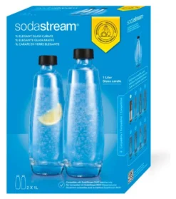 Bottiglia gasatore Sodastream 2270179 DUO Vetro Trasparente