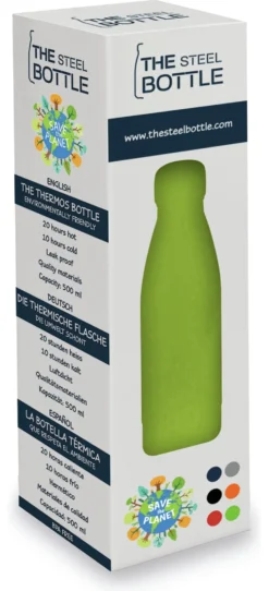 Bottiglia termica T Tex THE STEEL BOTTLE Classic Verde