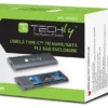 Box esterno hard disk Techly I CASE USB31C NVME2 USB 3.2 NVMe Grey
