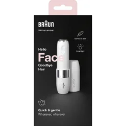 Braun Depilatore Viso Mini Luce Smartligh Bianco