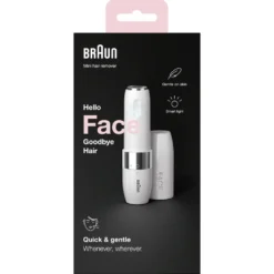 Braun Depilatore Viso Mini Luce Smartligh Bianco