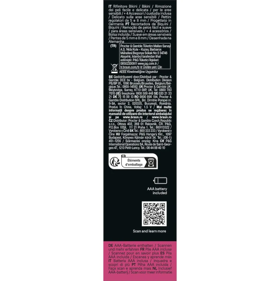 Braun Epilatore Di Precisione 2 Vel