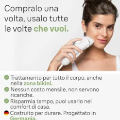 Braun Epilatore Luce Pulsata 100.000Imp