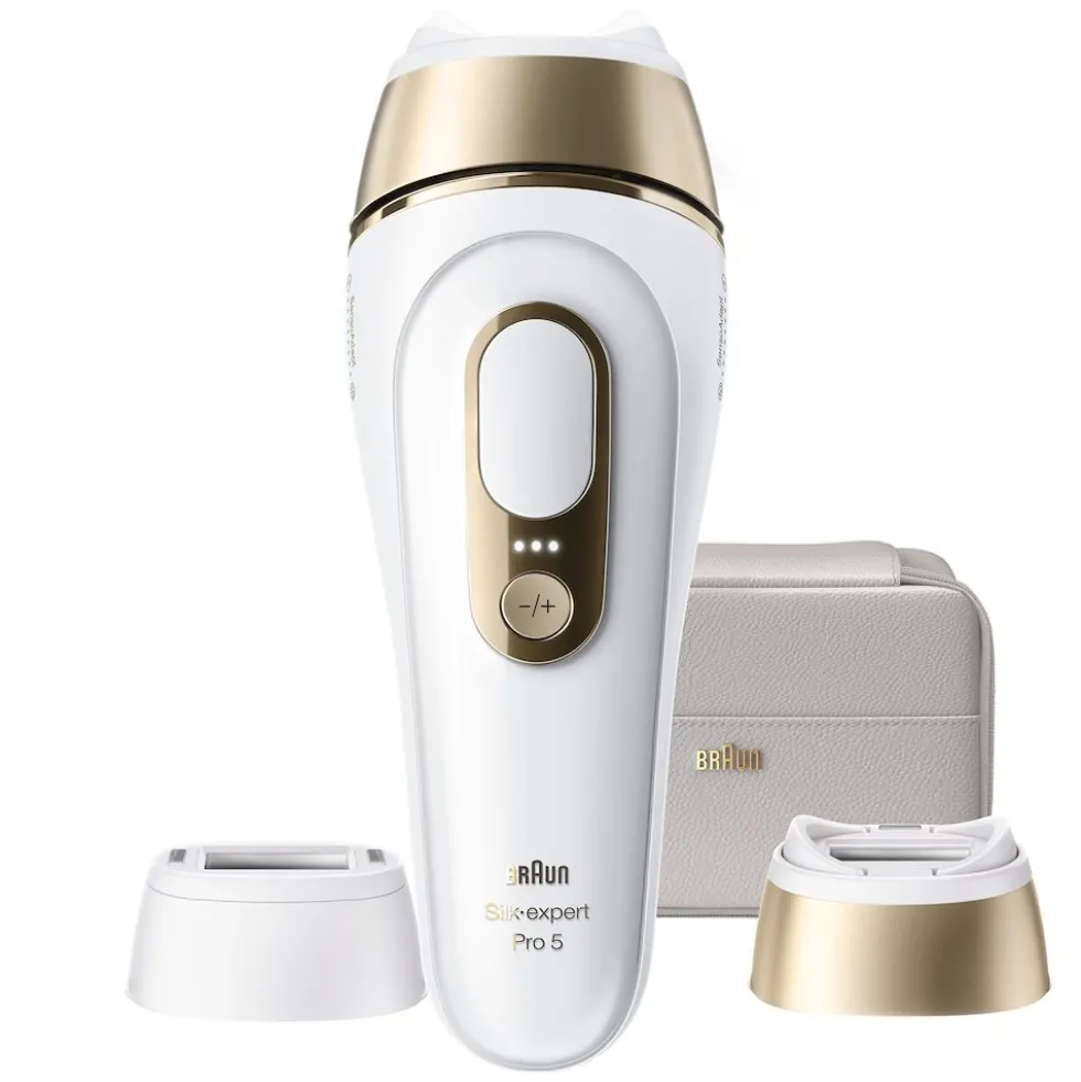 Braun Epilatore Luce Pulsata 400.000 Imp + Accessori