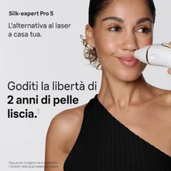 Braun Epilatore Luce Pulsata 400.000 Imp + Accessori