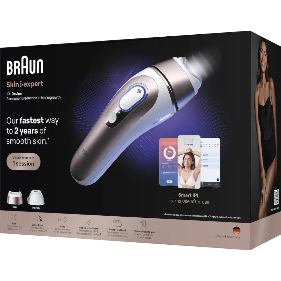 Braun Epilatore Luce Pulsata 3Modalita'' + Accessori