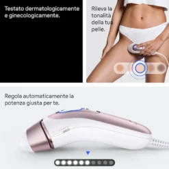 Braun Epilatore Luce Pulsata 3Modalita'' + Accessori