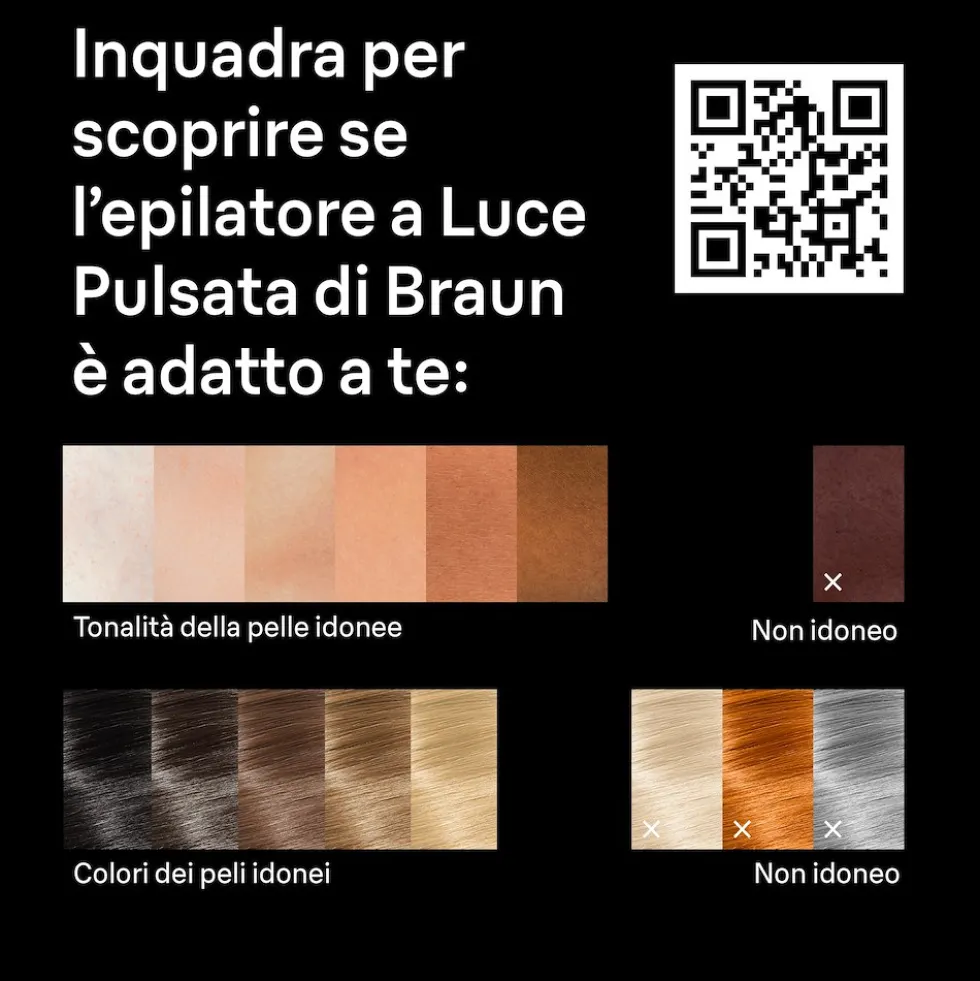 Braun Epilatore Luce Pulsata 3Modalita'' + Accessori