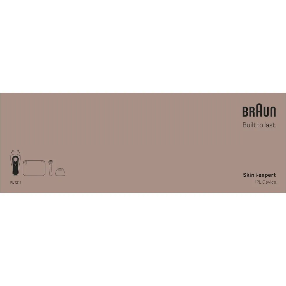 Braun Epilatore Luce Pulsata 3Modalita'' + Accessori