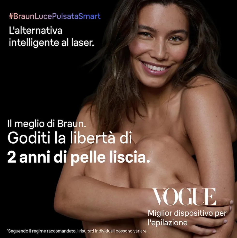 Braun Epilatore Luce Pulsata 3Modalita'' + Accessori